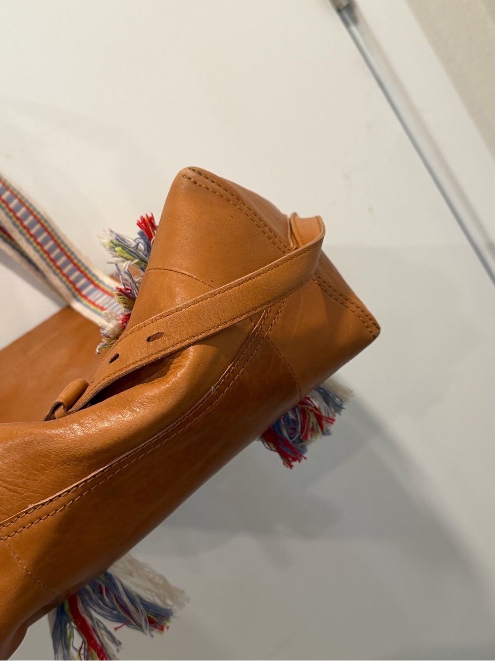 The Medium Transport Tote: Woven
Handle Edition | Madewell boho fringe leather - Picture 8 of 14